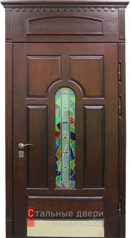 Дверь с витражом №13